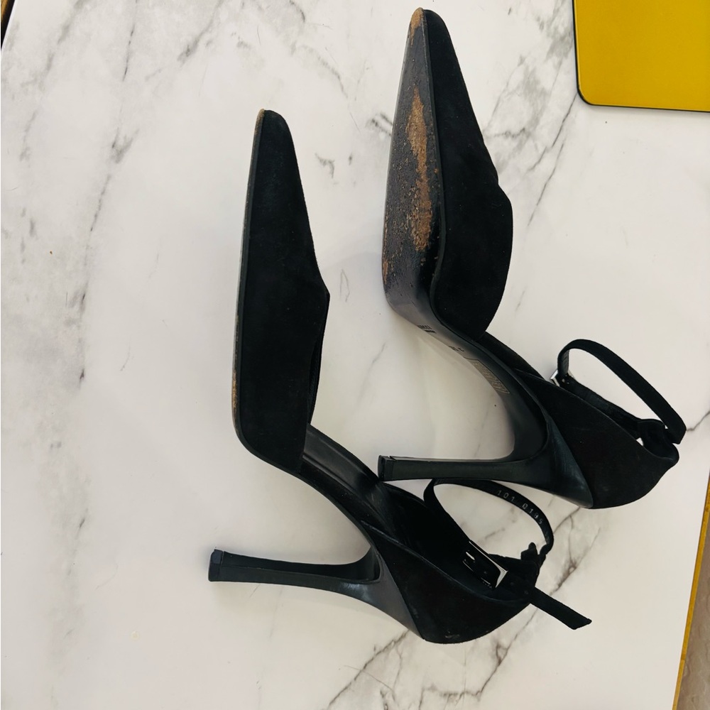 Gucci Black Suede Pumps - Picture 5 of 9